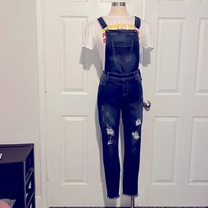 Denim Overalls